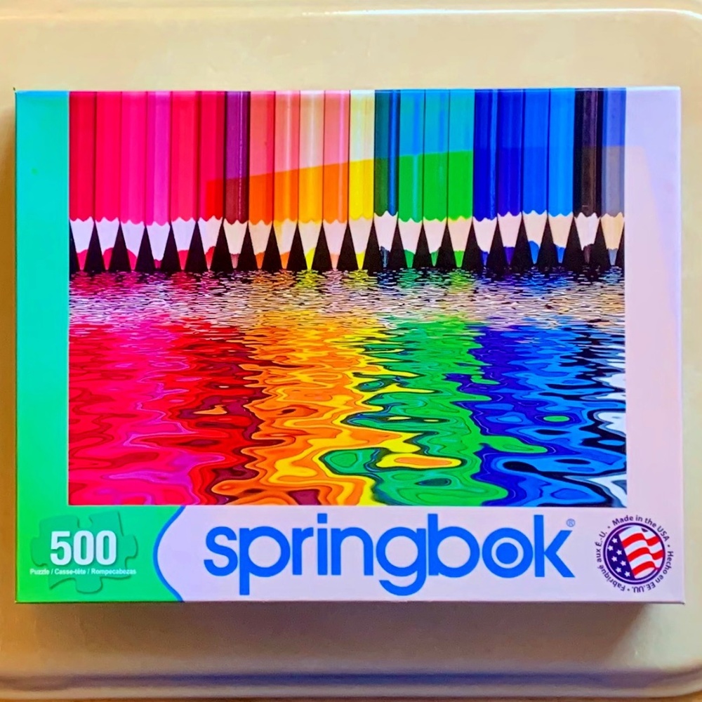 500 Piece Springbok Jigsaw Puzzle Pencil Pushers